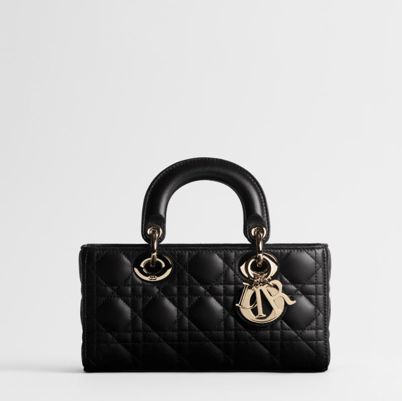 Dior Small Lady D-Joy Bag Black Cannage Lambskin