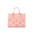 Louis Vuitton Leather Tote Bag Pink